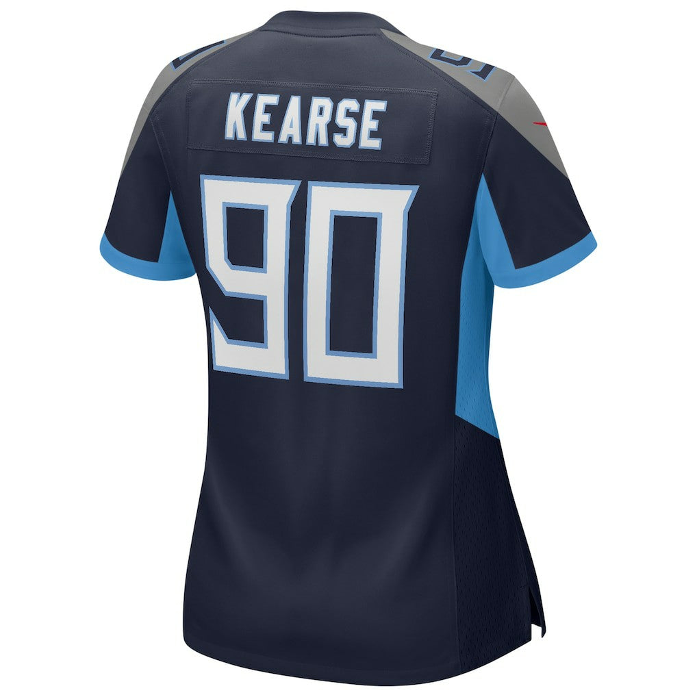 Jevon Kearse Tennessee Titans Women's Game Retired Player Jersey Navy - Nike