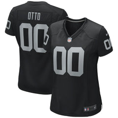 Jim Otto Las Vegas Raiders Women's Game Retired Player Jersey Black - Nike
