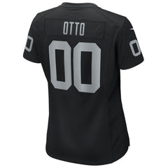 Jim Otto Las Vegas Raiders Women's Game Retired Player Jersey Black - Nike