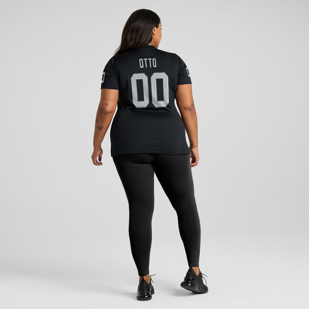 Jim Otto Las Vegas Raiders Women's Game Retired Player Jersey Black - Nike
