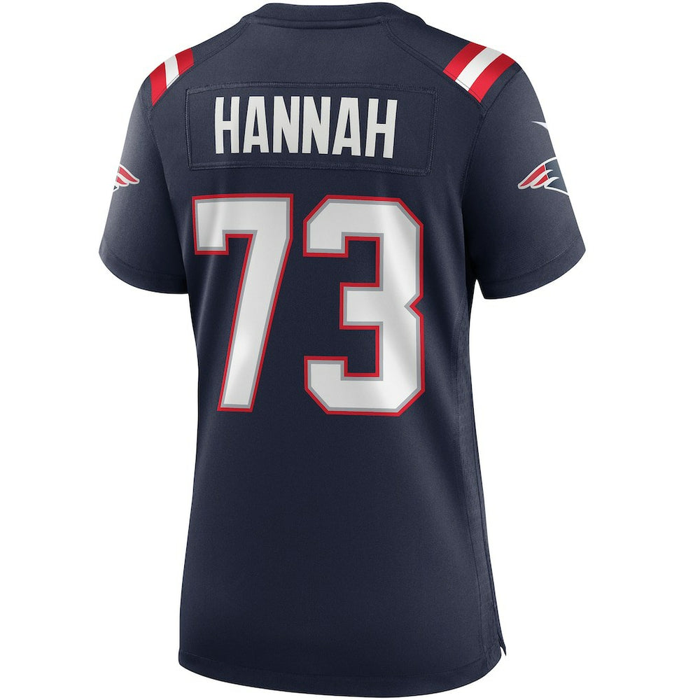 John Hannah New England Patriots Women's Game Retired Player Jersey Navy - Nike