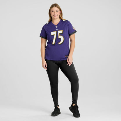 Jonathan Ogden Baltimore Ravens Women's Game Retired Player Jersey - Purple | NFL Jerseys