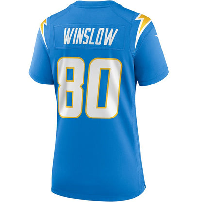 Kellen Winslow Los Angeles Chargers Women's Game Retired Player Jersey - Powder Blue | NFL Jerseys