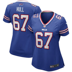 Kent Hull Buffalo Bills Women's Game Retired Player Jersey Royal - Nike