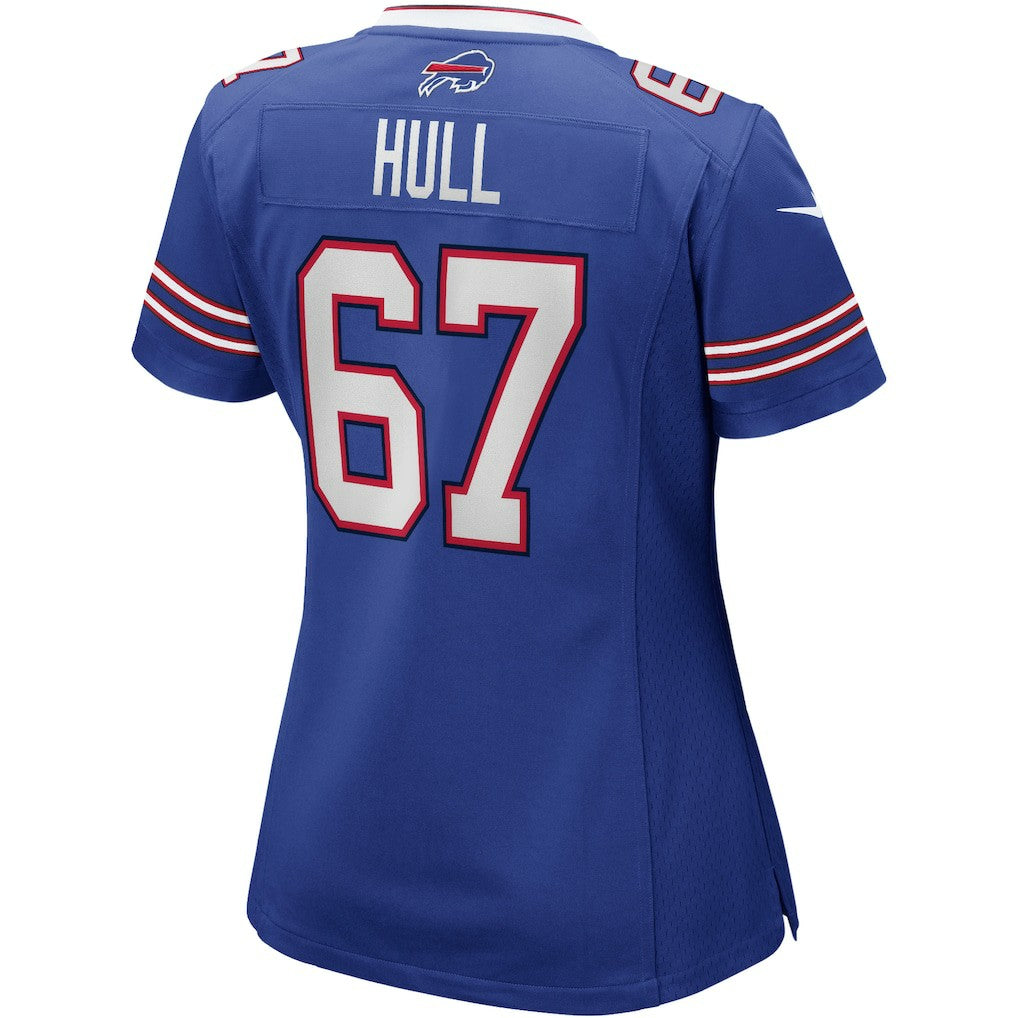 Kent Hull Buffalo Bills Women's Game Retired Player Jersey Royal - Nike