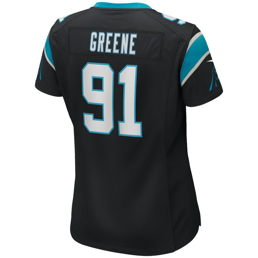 Kevin Greene Carolina Panthers Women's Game Retired Player Jersey Black - Nike