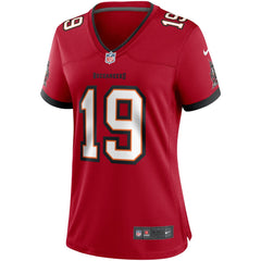 Keyshawn Johnson Tampa Bay Buccaneers Women's Game Retired Player Jersey Red - Nike