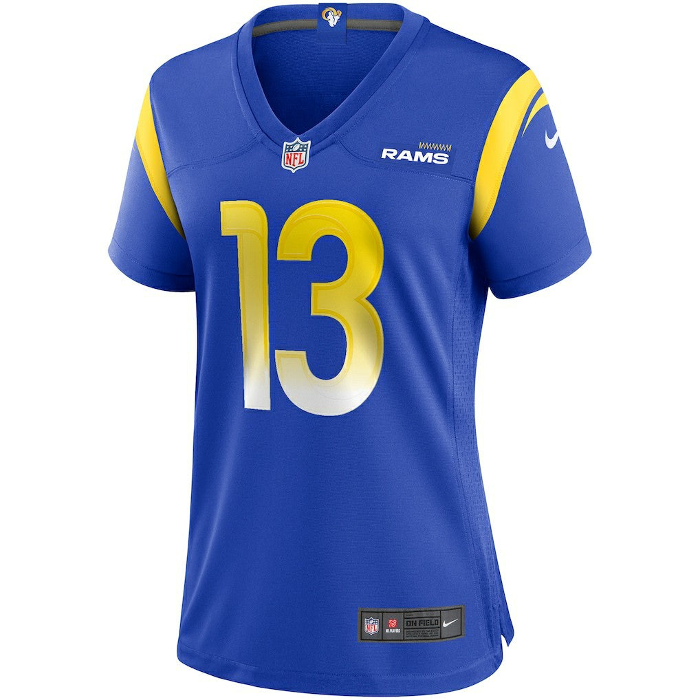 Kurt Warner Los Angeles Rams Women's Game Retired Player Jersey - Royal | NFL Jerseys