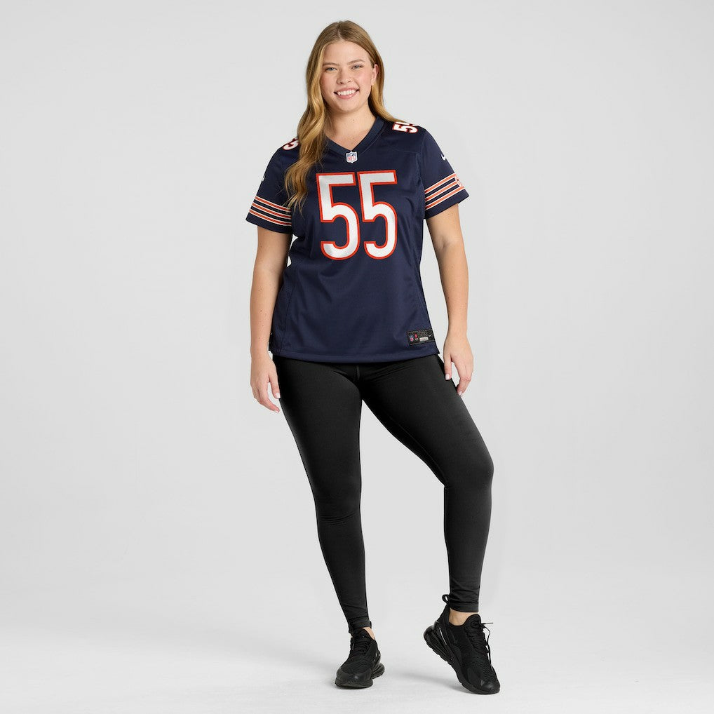 Lance Briggs Chicago Bears Women's Game Retired Player Jersey Navy - Nike