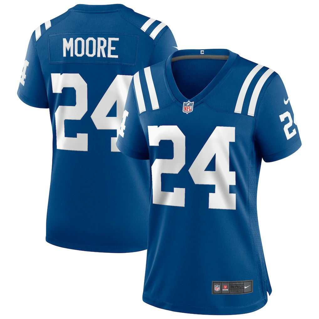 Lenny Moore Indianapolis Colts Women's Game Retired Player Jersey Royal - Nike