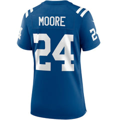 Lenny Moore Indianapolis Colts Women's Game Retired Player Jersey Royal - Nike