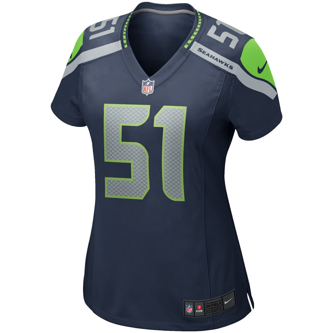 Lofa Tatupu Seattle Seahawks Women's Game Retired Player Jersey College Navy - Nike