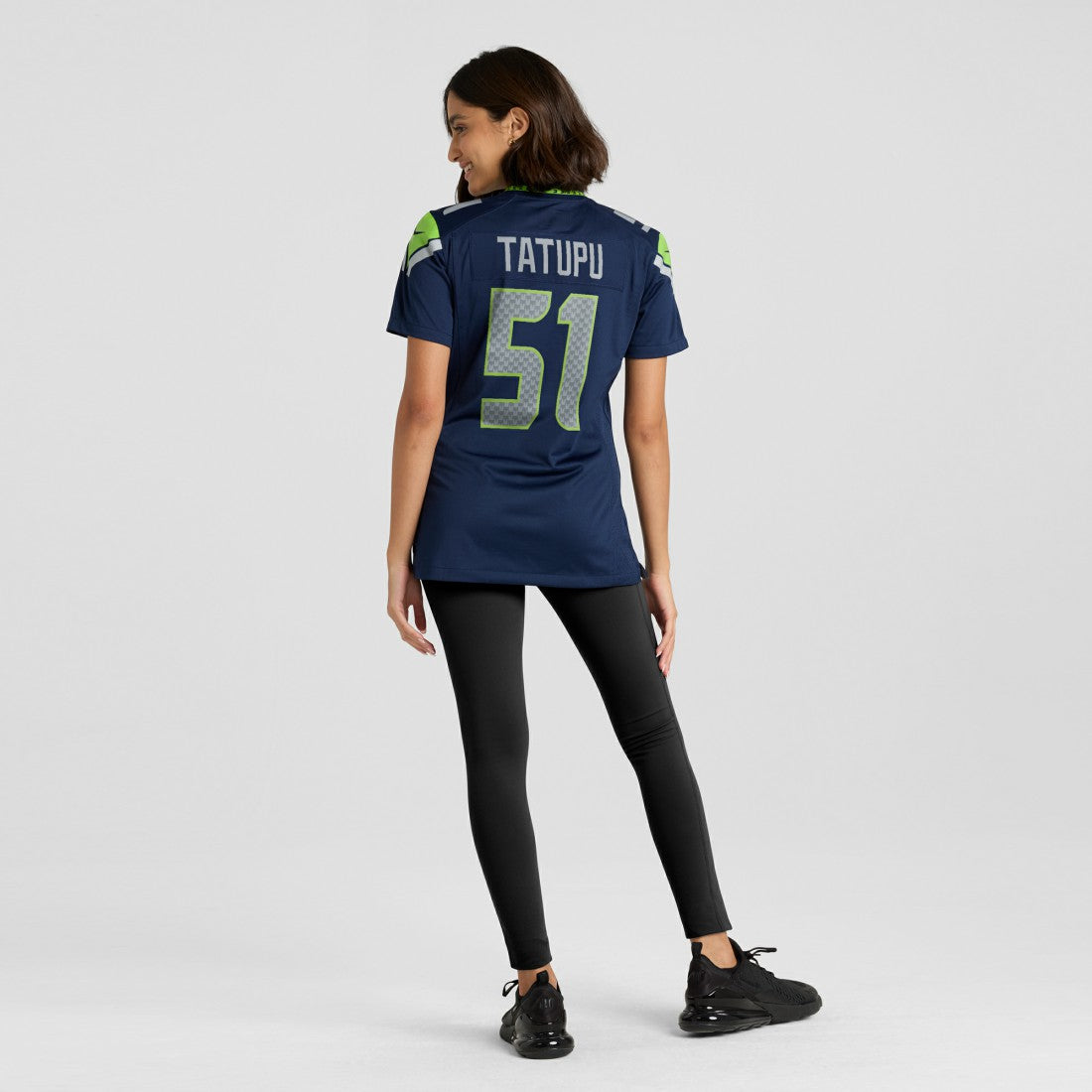 Lofa Tatupu Seattle Seahawks Women's Game Retired Player Jersey College Navy - Nike