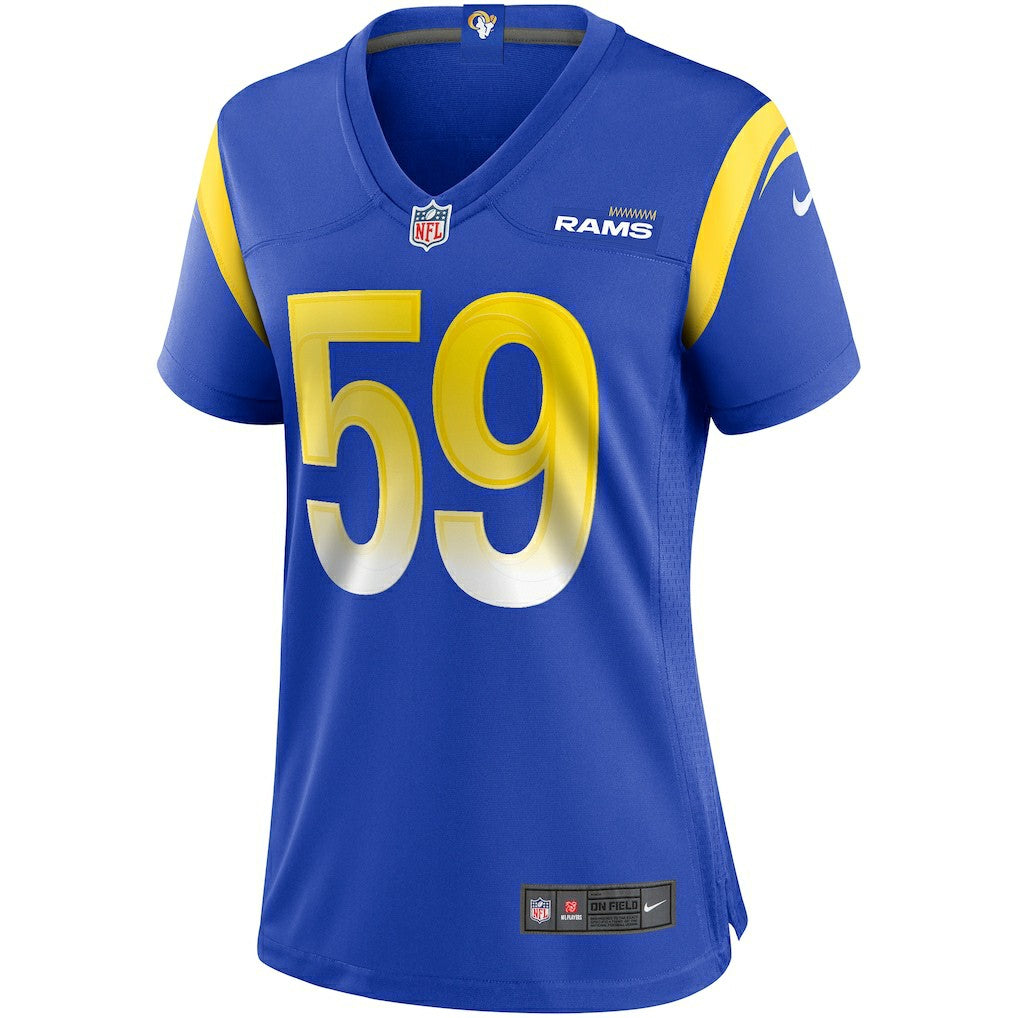 London Fletcher Los Angeles Rams Women's Game Retired Player Jersey Royal - Nike