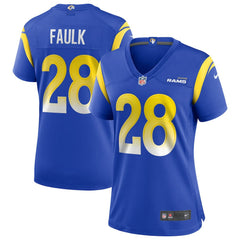 Marshall Faulk Los Angeles Rams Women's Game Retired Player Jersey Royal - Nike