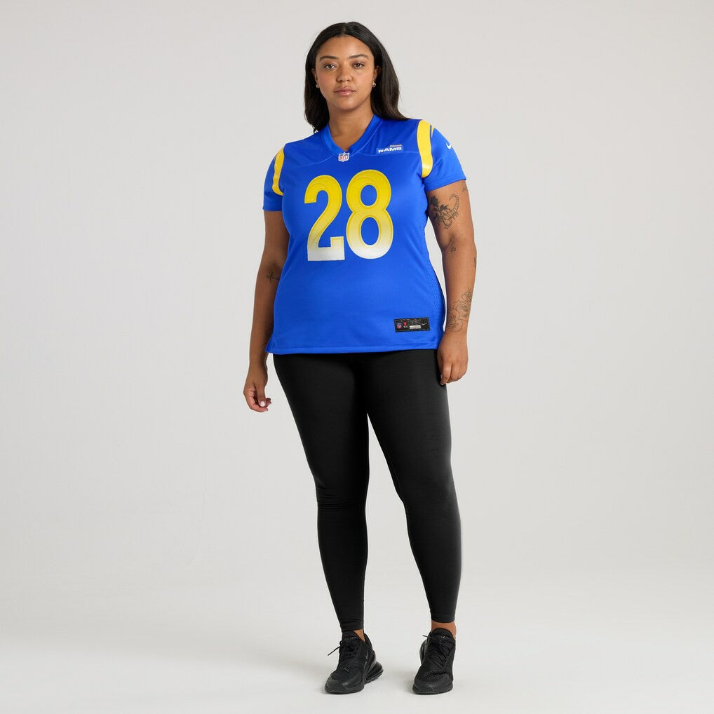 Marshall Faulk Los Angeles Rams Women's Game Retired Player Jersey Royal - Nike
