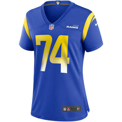 Merlin Olsen Los Angeles Rams Women's Game Retired Player Jersey Royal - Nike