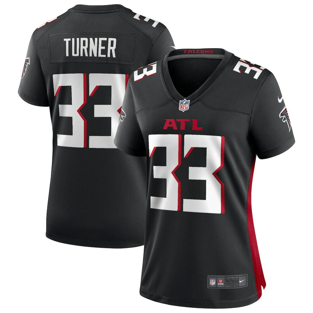 Michael Turner Atlanta Falcons Women's Game Retired Player Jersey Black - Nike