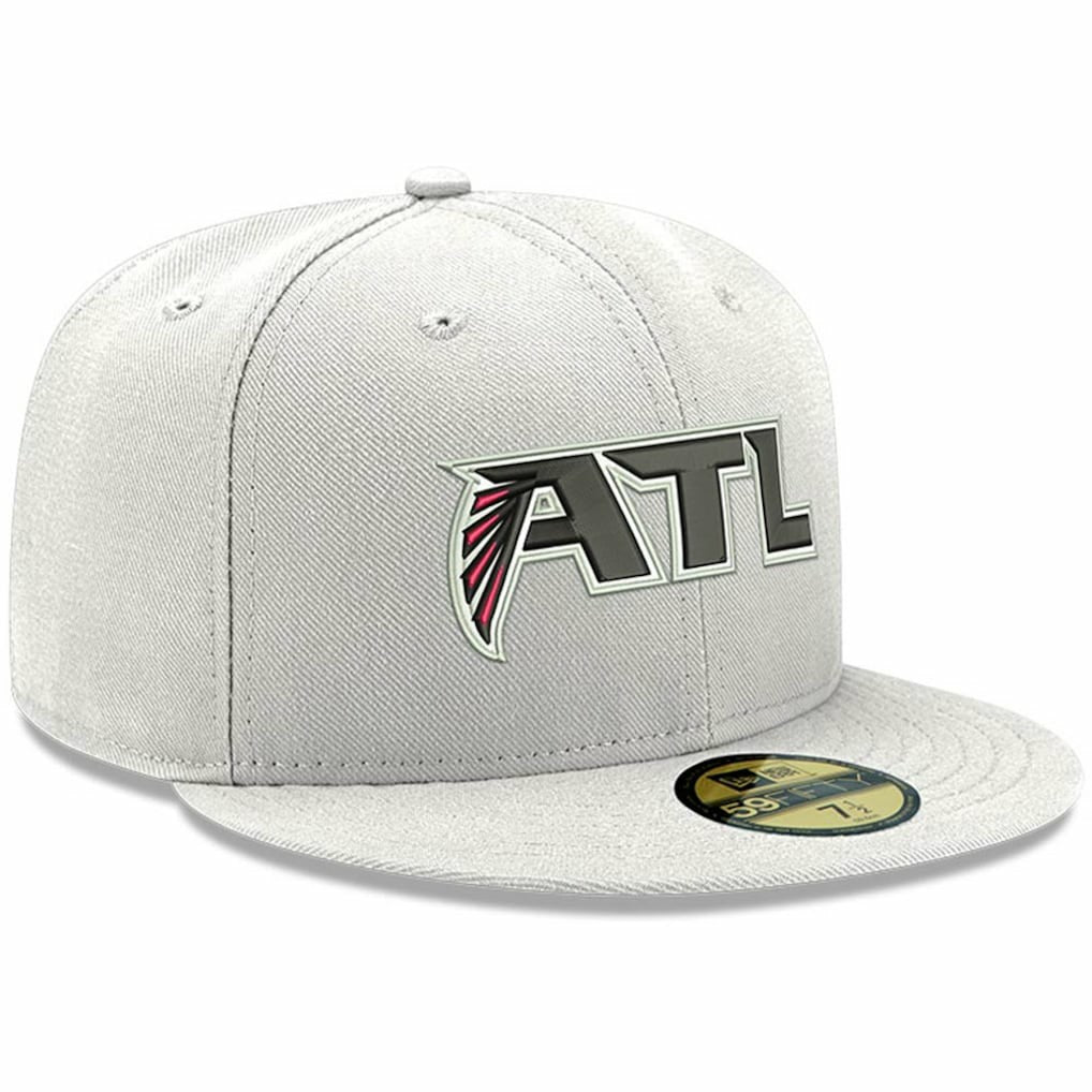 Atlanta Falcons New Era Omaha ATL 59FIFTY Fitted Hat White - NFL