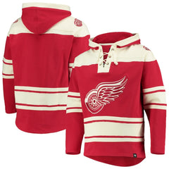 Detroit Red Wings - '47 Superior Lacer Hoodie Red