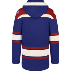 New York Rangers '47 Superior Lacer Hoodie Blue