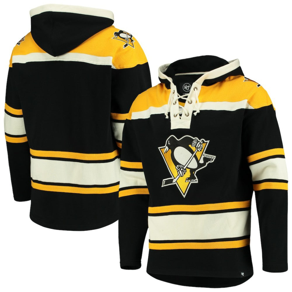 Pittsburgh Penguins '47 Superior Lacer Hoodie Black