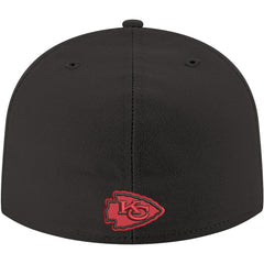 Kansas City Chiefs New Era Omaha 59FIFTY Fitted Hat Black - NFL
