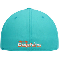 Miami Dolphins New Era Omaha 59FIFTY Fitted Hat Aqua - NFL