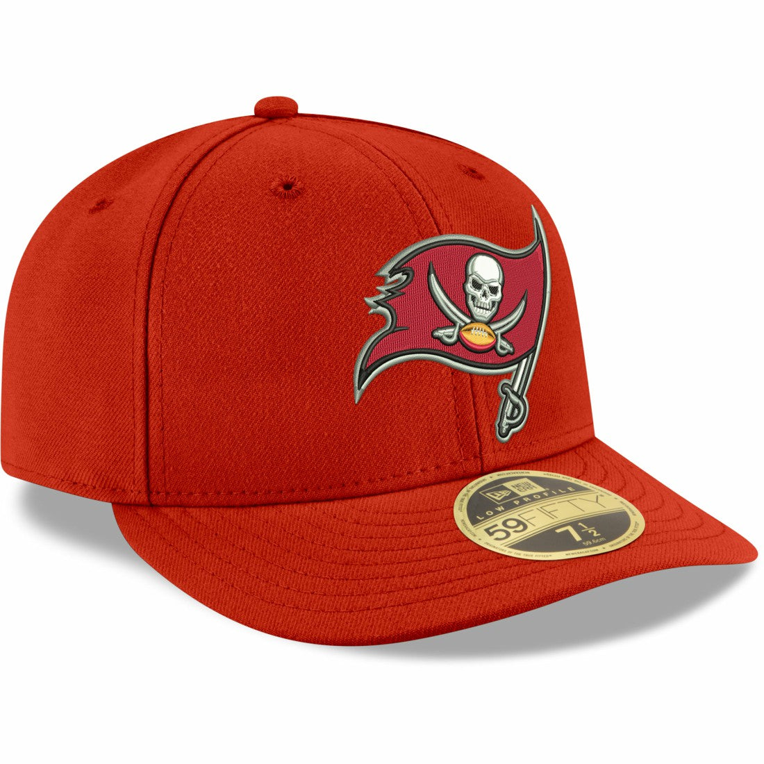 Tampa Bay Buccaneers New Era Omaha Low Profile 59FIFTY Fitted Team Hat Red - NFL