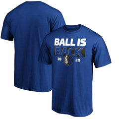 NBA - Dallas Mavericks Ball Is Back T-Shirt - Royal