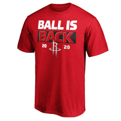 NBA - Houston Rockets Ball Is Back T-Shirt - Red