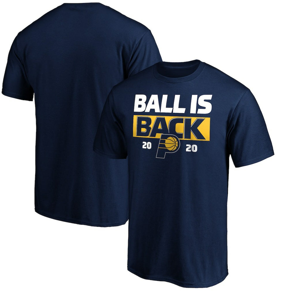 NBA - Indiana Pacers Ball Is Back T-Shirt - Navy