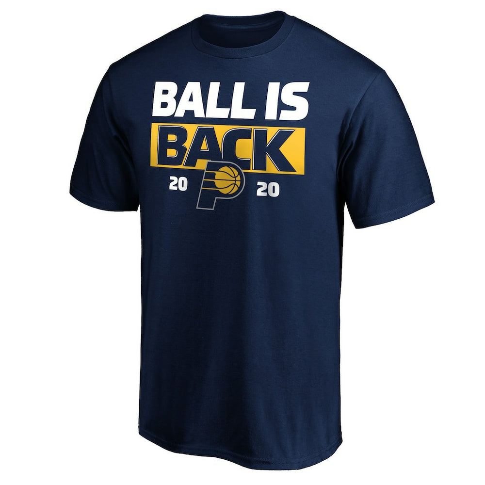 NBA - Indiana Pacers Ball Is Back T-Shirt - Navy