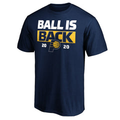 NBA - Indiana Pacers Ball Is Back T-Shirt - Navy