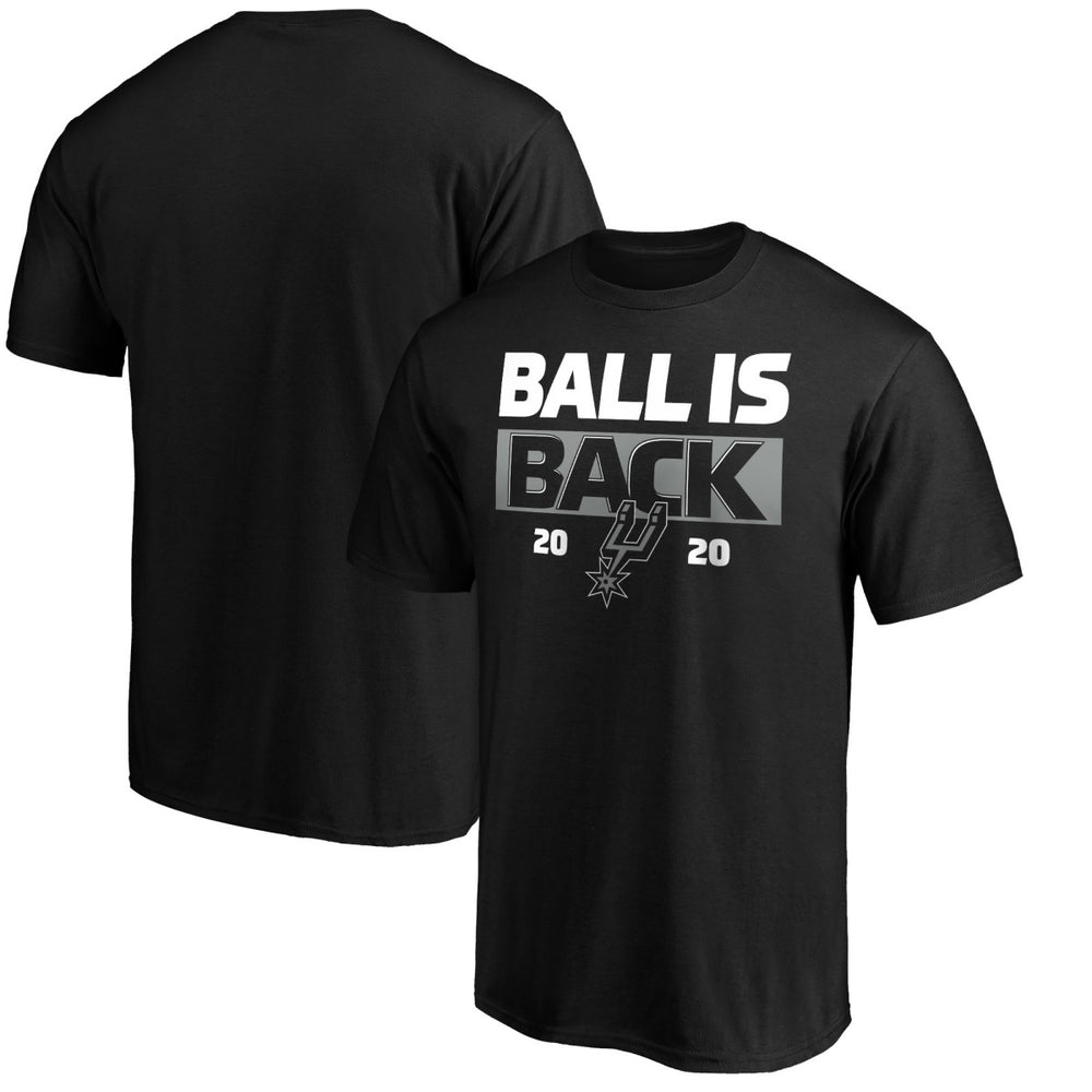 NBA - San Antonio Spurs Ball Is Back T-Shirt - Black