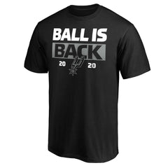 NBA - San Antonio Spurs Ball Is Back T-Shirt - Black