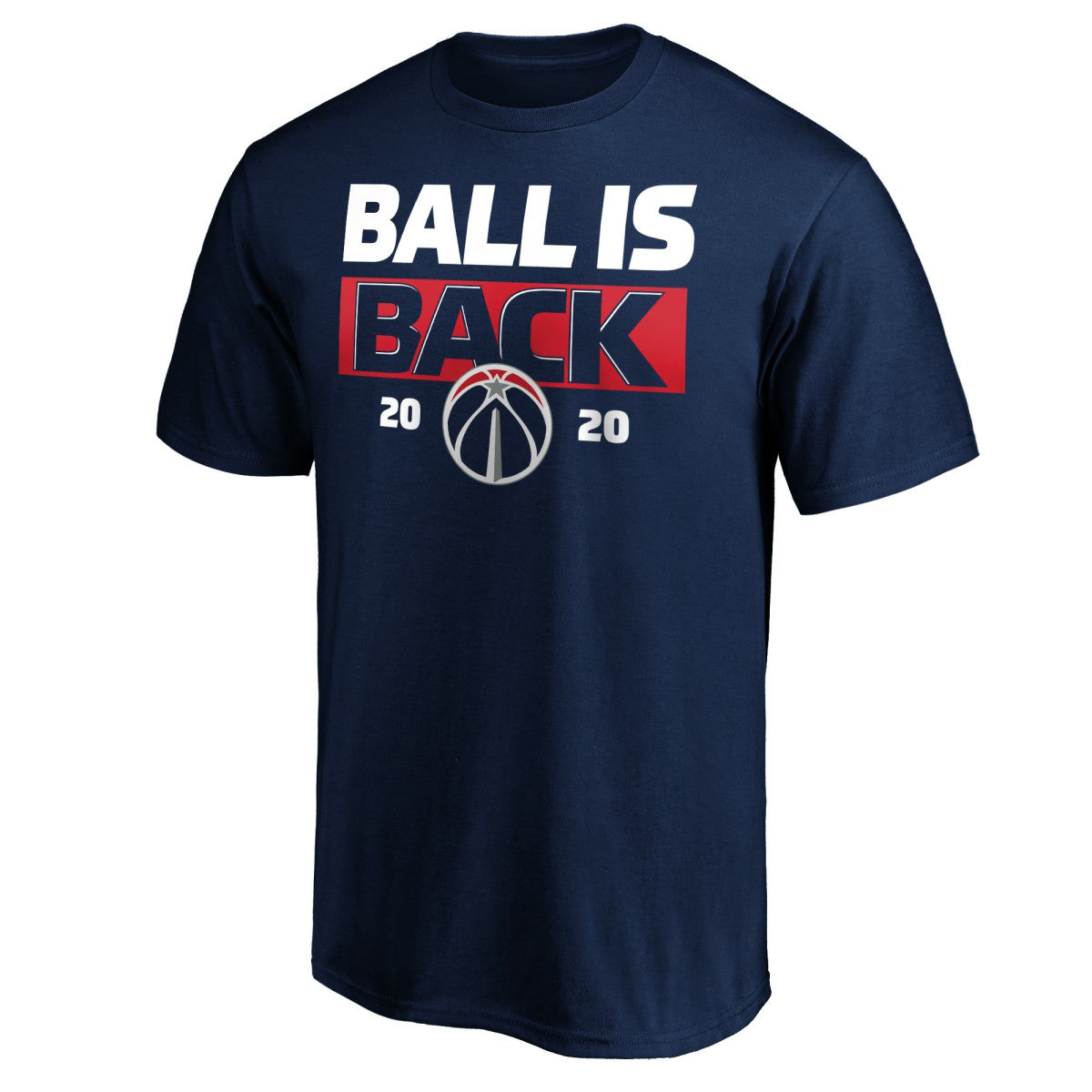NBA - Washington Wizards Ball Is Back T-Shirt - Navy