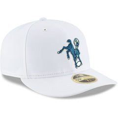 Indianapolis Colts New Era Omaha Low Profile 59FIFTY Fitted Hat White - NFL