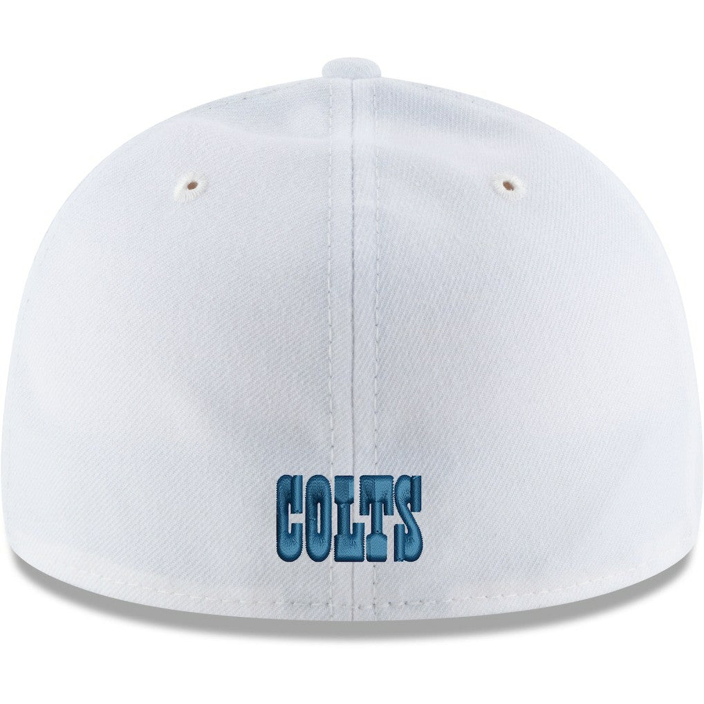Indianapolis Colts New Era Omaha Low Profile 59FIFTY Fitted Hat White - NFL
