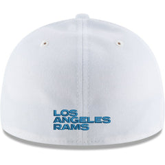 Los Angeles Rams New Era Omaha Low Profile 59FIFTY Fitted Hat White - NFL