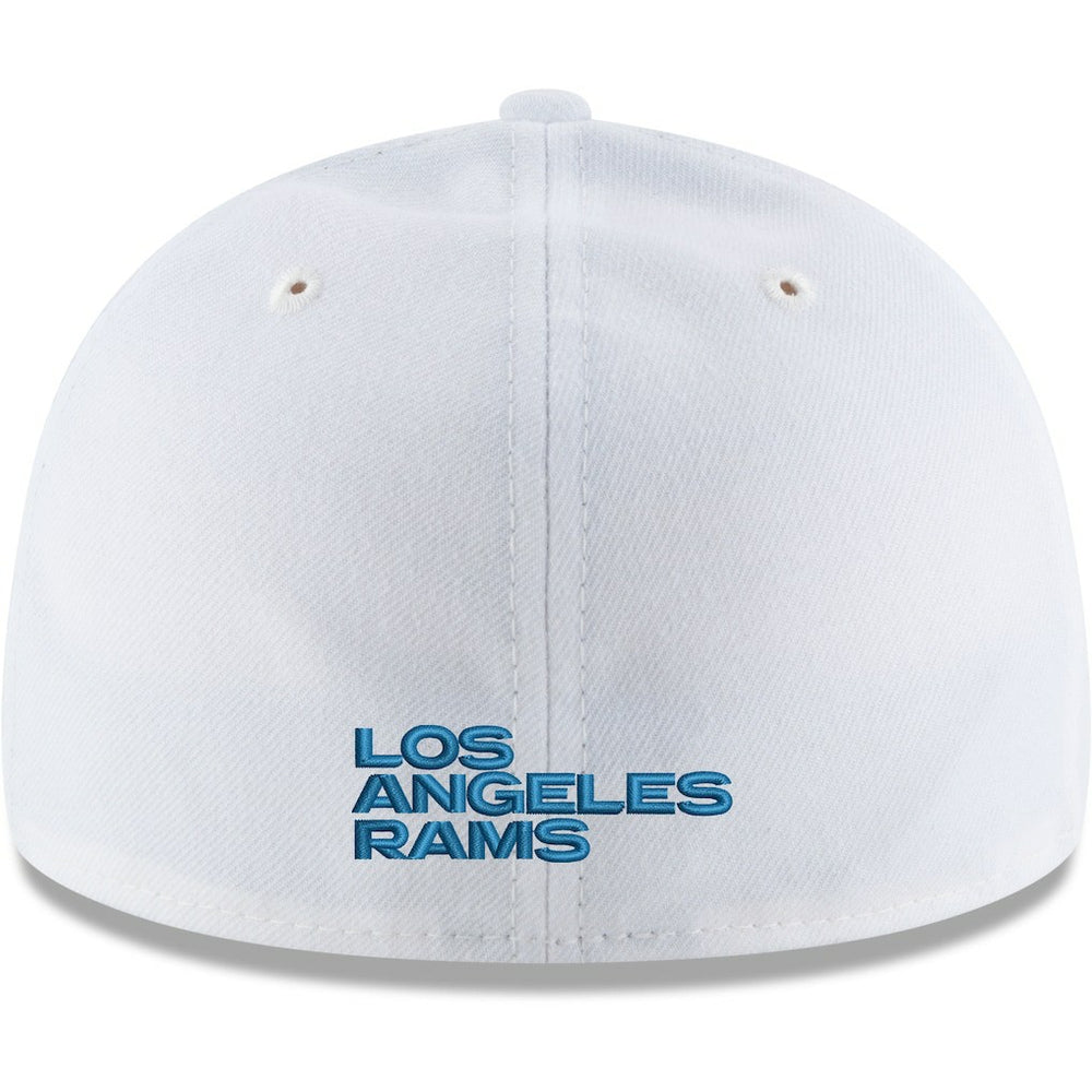 Los Angeles Rams New Era Omaha Low Profile 59FIFTY Fitted Hat White - NFL