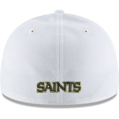 New Orleans Saints New Era Omaha Low Profile 59FIFTY Fitted Hat White - NFL