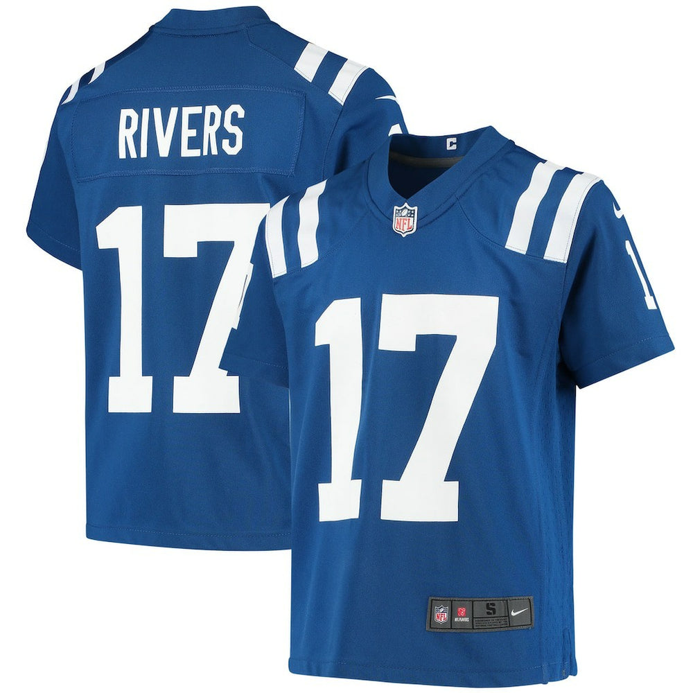 Philip Rivers Indianapolis Colts Youth Game Jersey Royal - Nike