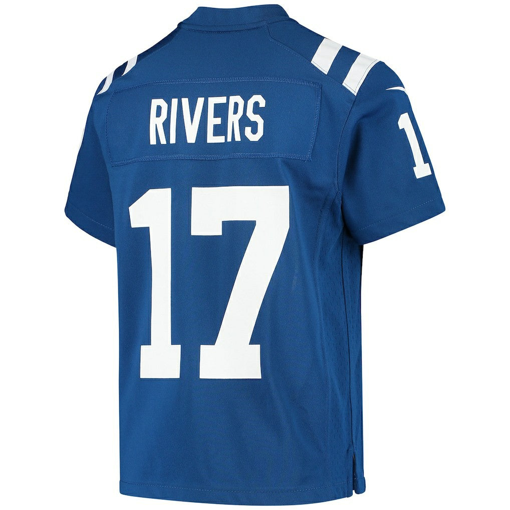 Philip Rivers Indianapolis Colts Youth Game Jersey Royal - Nike