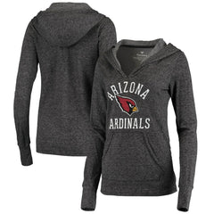 Arizona Cardinals Women's Doubleface Slub Pullover Hoodie Black - Fanatics