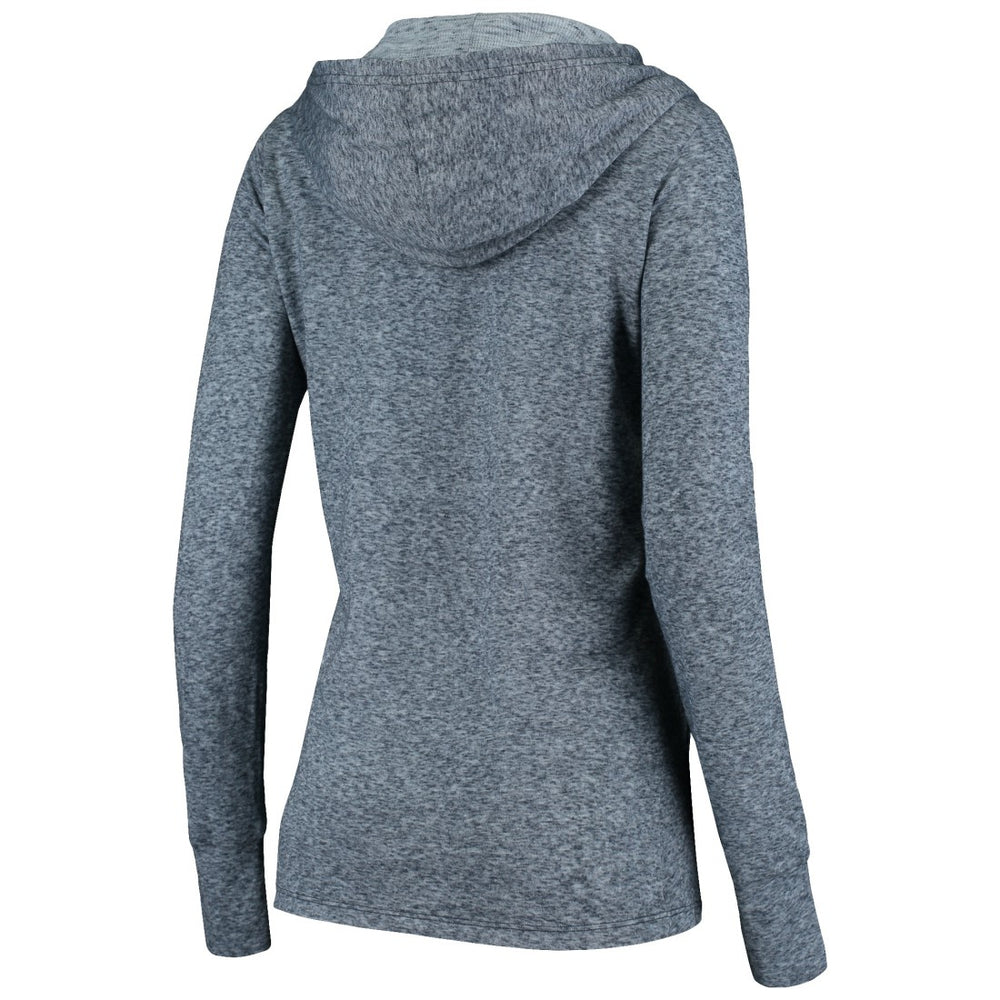 Tennessee Titans Women's Doubleface Slub Pullover Hoodie Heather Navy - Fanatics