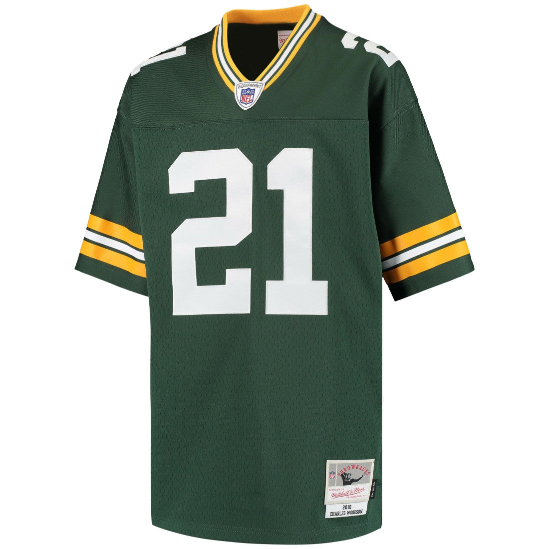 Charles Woodson Green Bay Packers Youth Retired Player Legacy Jersey Green - Mitchell & Ness