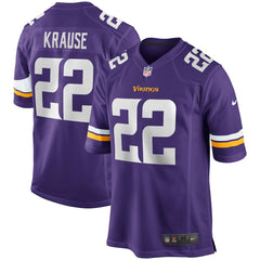 Paul Krause Minnesota Vikings Game Retired Player Jersey Purple - Nike