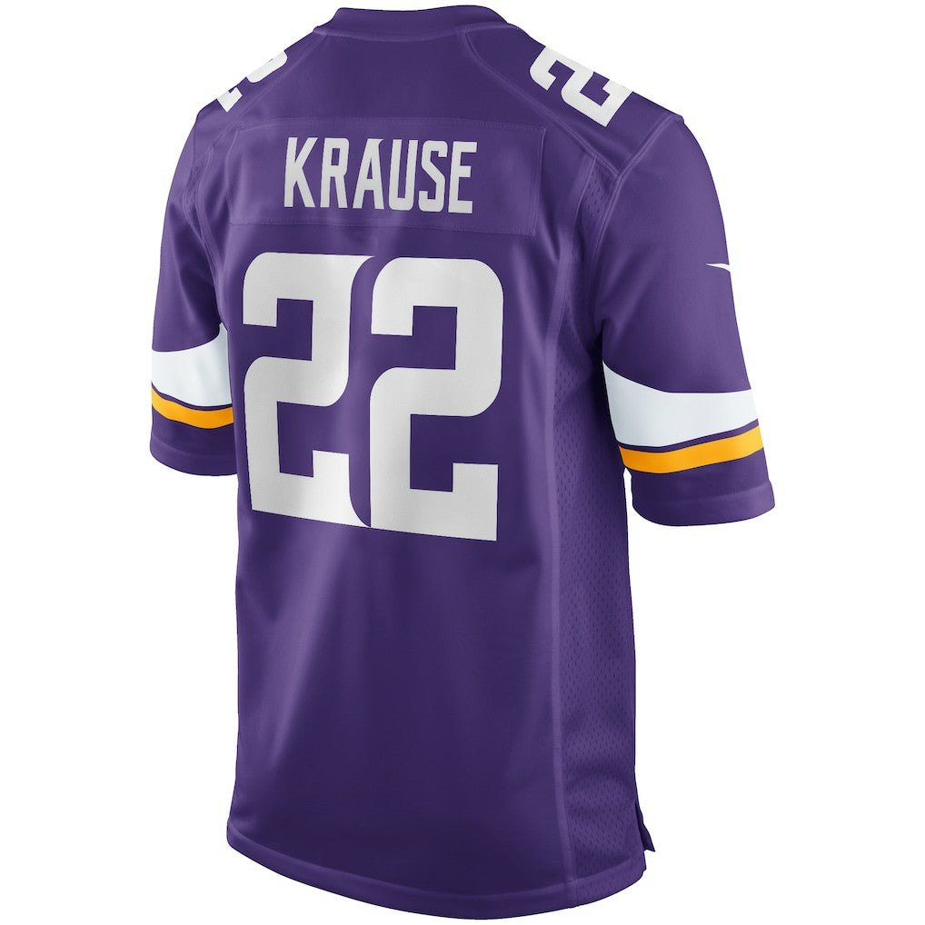 Paul Krause Minnesota Vikings Game Retired Player Jersey Purple - Nike