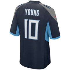 Vince Young Tennessee Titans Game Retired Player Jersey Navy - Nike